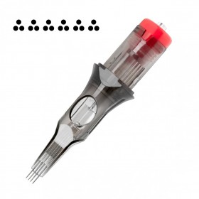 EL CARTEL Tattoo Cartridge V2 - 6 InRow 0.30 3RL Long Taper 10pcs.
